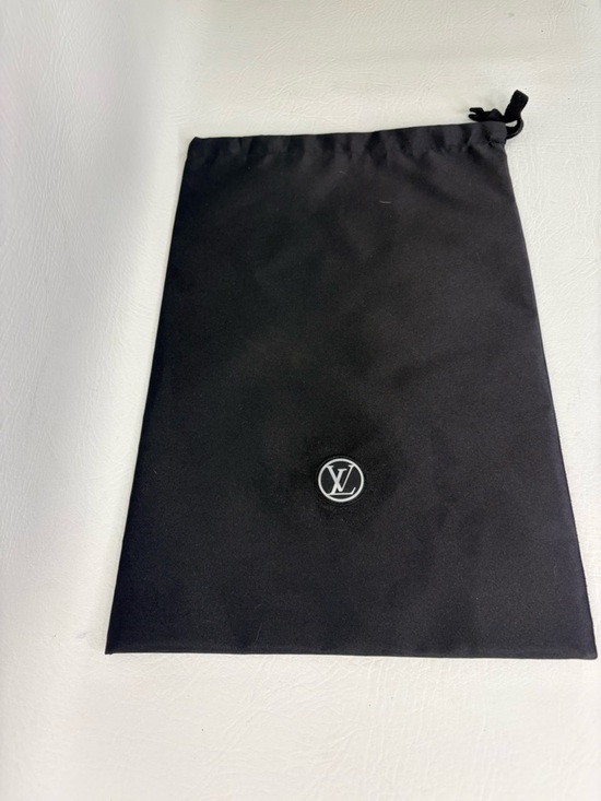 Louis Vuitton Accessories - Authentic Louis Vuitton Black Dust Bag Large Drawstring Storage Pouch 9.5x14.5